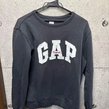 GAP 그레이 크루넥 트레이닝복 S 사이즈