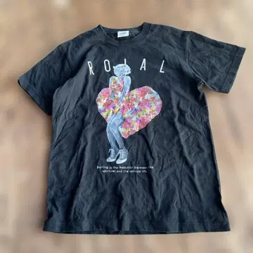 마릴린 먼로 t셔츠 플라워 하트