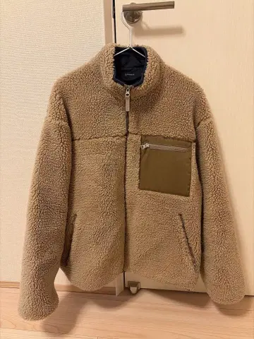 RAGEBLUE 베이지 집업 보아 스탠드 블루종