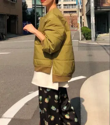 MEER. quilt pullover 하프 지퍼 퀼트 풀오버