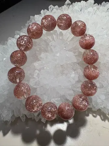 불꽃놀이 수정 팔찌