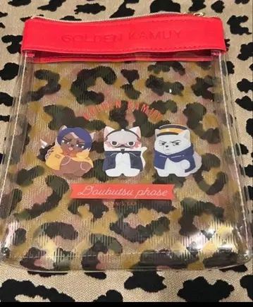 골든 카무이 동물 포즈 파우치