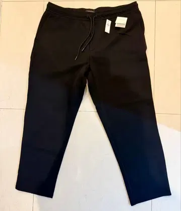 BANANA REPUBLIC 블랙 조거 팬츠 XL 남성용