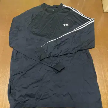 Y-3 블랙 긴팔 티셔츠 M