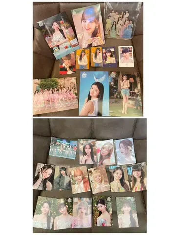 NiziU 굿즈 랜덤 포토 카드 트레이딩 카드 한정판 포함 세트