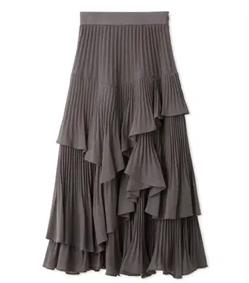 SNIDEL 플리츠 캉캉 스커트