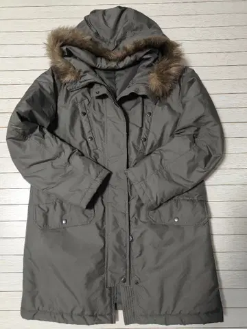 UNIQLO 카키 모즈 코트 M 사이즈