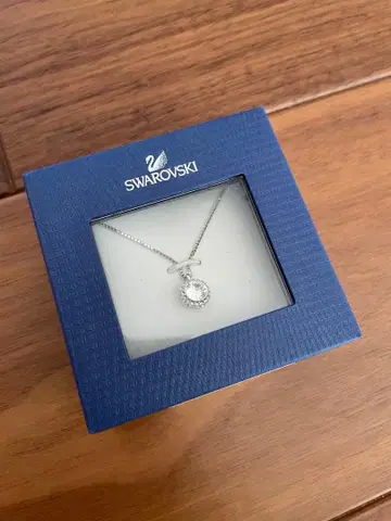 Swarovski 실버 목걸이