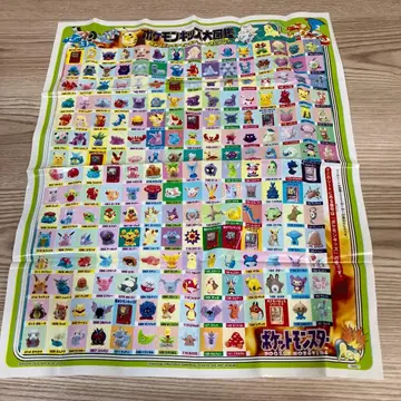 포켓몬스터 포켓몬 키즈 대도감 비닐제 반다이