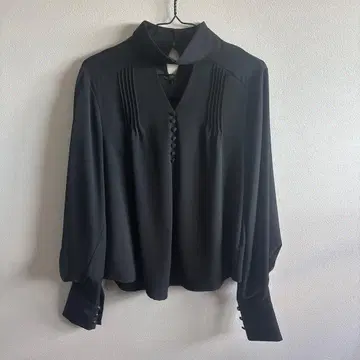 [ 세탁 가능 ] 디자인 블라우스 상의 수트 이너 오피스 캐주얼