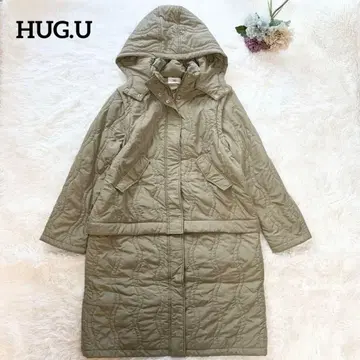 [ 7way ] HUG.U 퀼팅 롱 코트 아우터 베스트 멀티 웨이