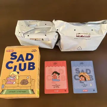 popmart crybaby SADCLUB 01 06