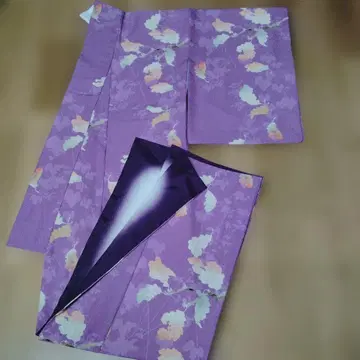 햐쿠요도 워셔블 기모노 코몬 [카시와바] 와카무라사키