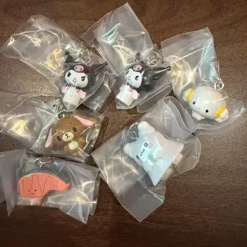 산리오 All Stars Part.2 / 메지루시 액세서리 / 6개 세트