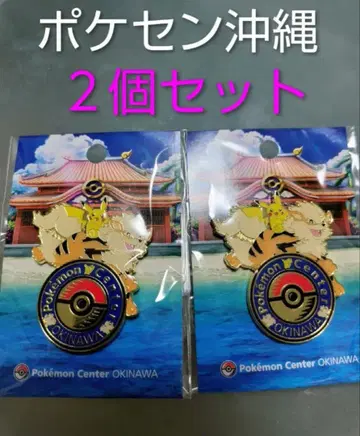 포켓몬 센터 오키나와 로고 핀즈 2개 세트