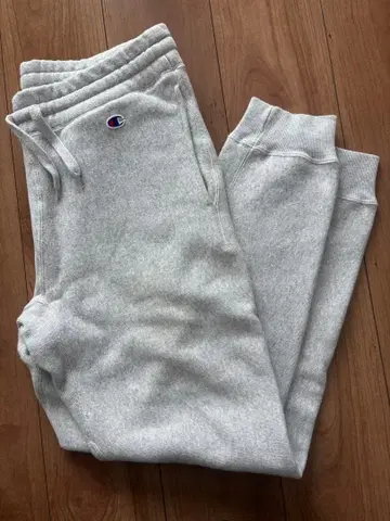 Champion 리버스 위브 스웨트 팬츠 XL 그레이 파랑 택