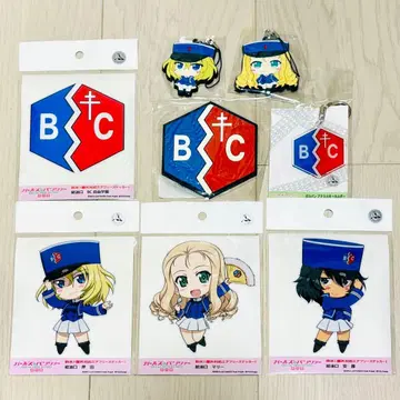 걸즈 앤 판처 BC 자유학원 굿즈 세트 묶음 판매