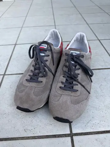 PATRICK 스웨이드 스니커즈 패트릭 보스턴2 사이즈 41 새상품급