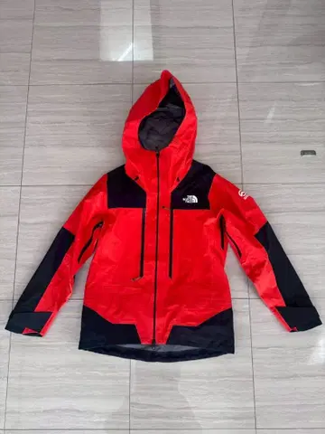 여성용 마운틴 후드티 오렌지 레드/블랙