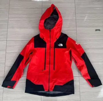 여성용 마운틴 후드티 오렌지 레드/블랙