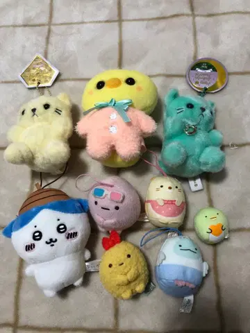 치이카와 (먼작귀), 스밋코구라시 봉제 인형 9개