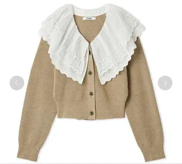 스나이델 레이스 칼라 니트 풀오버 BRW