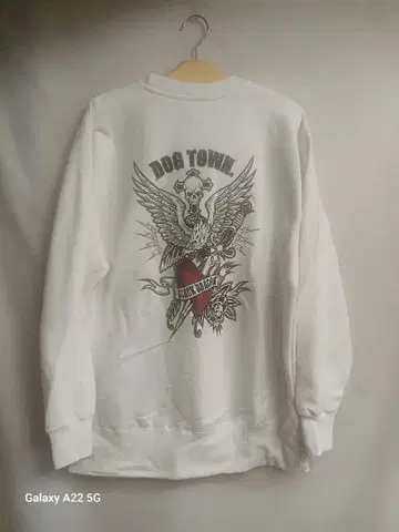 DOG TOWN 도그타운 스컬 프린트 트레이닝복 XL사이즈 화이트