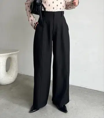 카프리슈 레마쥬 프릴 허리 팬츠 36