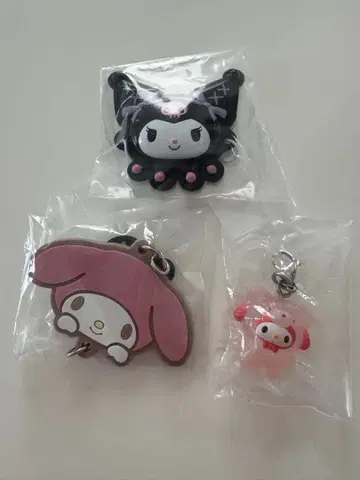마이멜로디 쿠로미 가챠가챠 3개 세트