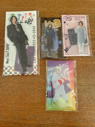 Hey!Say!JUMP 타카키 유야 아크릴 스탠드 4개 세트