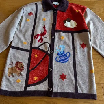 울 캐시미어 가디건 Vintage