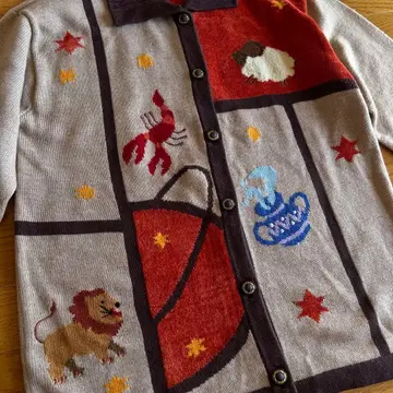 울 캐시미어 가디건 Vintage