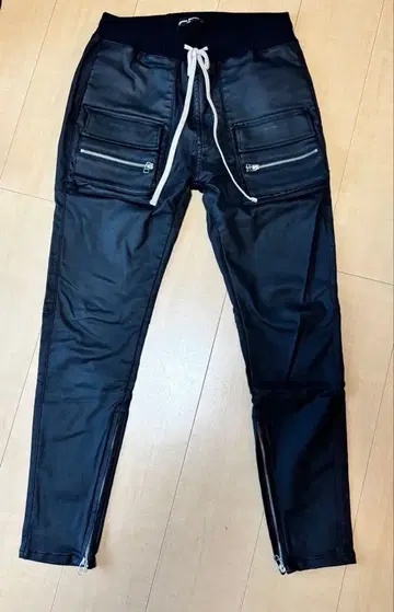 Danke schon 댄케 셰인 가죽 팬츠 32