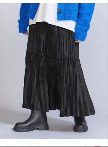 BEAUTY&YOUTHUNITED ARROWS 플리츠 롱 스커트