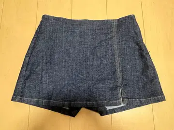 ZARA 데님 스코트 큐롯 L 사이즈