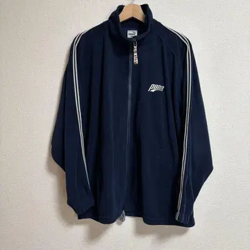 PUMA 플리스 자켓 네이비 히트 유니온