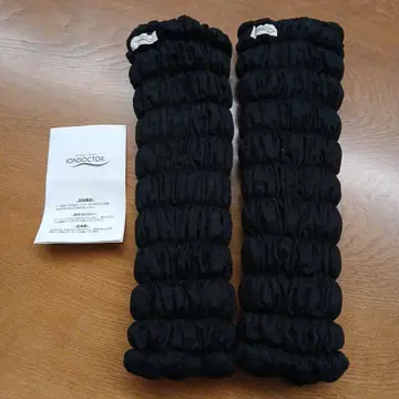 IONDOCTOR 코튼 레그 워머 블랙