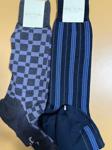 Paul Smith 삭스 세트 체크 무늬/스트라이프