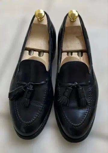 Alden 660 Black Tassle Loafers