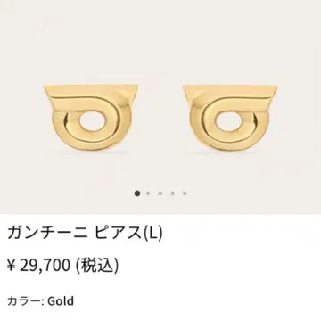 간치니 귀걸이(L) 골드