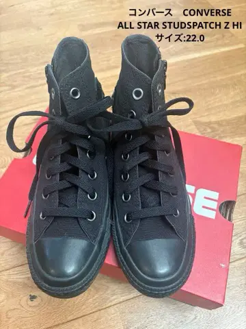 CONVERSE 하이컷 스니커즈 22.0cm 컨버스