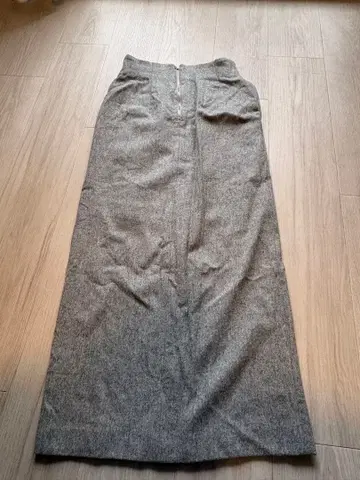 MACPHEE 그레이 롱 스커트 사이즈 32