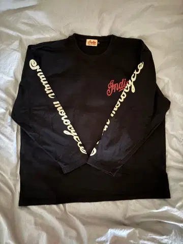 Indian Motorcycle 블랙 긴팔 티셔츠 4L