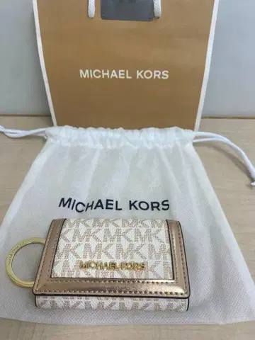 MICHAEL KORS 로고 키케이스