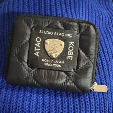 [ 새상품급 ] ATAO KOBE 아타오 팔모 블랙 지갑
