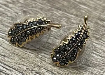 스와로브스키 페더 귀걸이