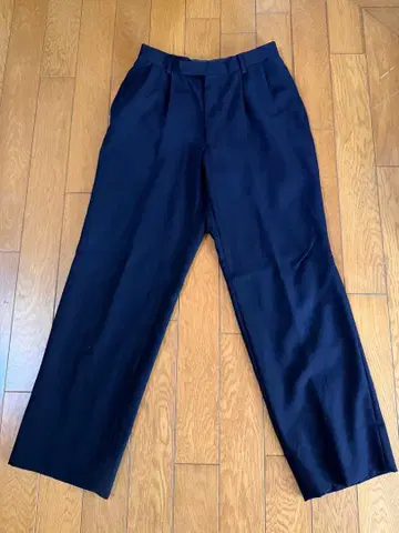 캘빈 클라인 블랙 슬랙스 빈티지 구 로고