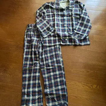 플란넬 파자마 LL 새상품