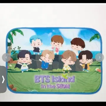 BTS 인더섬 담요 시마무라