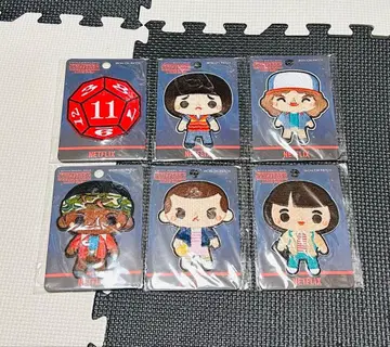 기묘한 이야기 다리미 패치 새상품 6종류 세트 와펜 씰